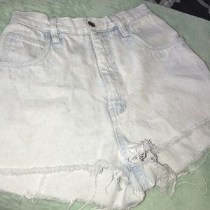 Worn once. Light washed Distress
